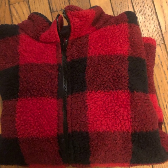 Red and Black Plaid Jacket - Picture 3 of 7